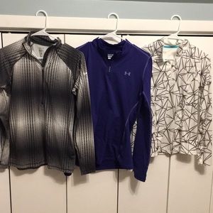 Exercise bundle-long sleeve shirts